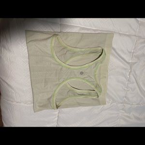 like green lululemon tank top